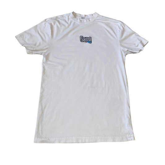 GANG TIES LONGLINE WHITE/BLUE