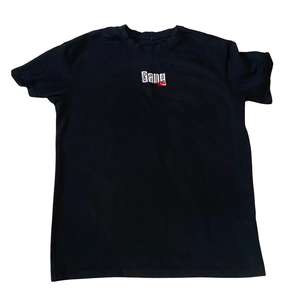 GANG TIES LONGLINE BLACK/RED