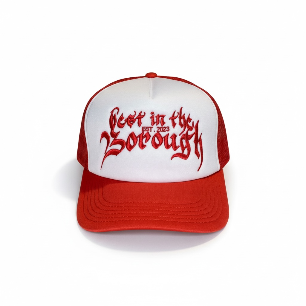 B.I.T.B RED FOAM TRUCKER