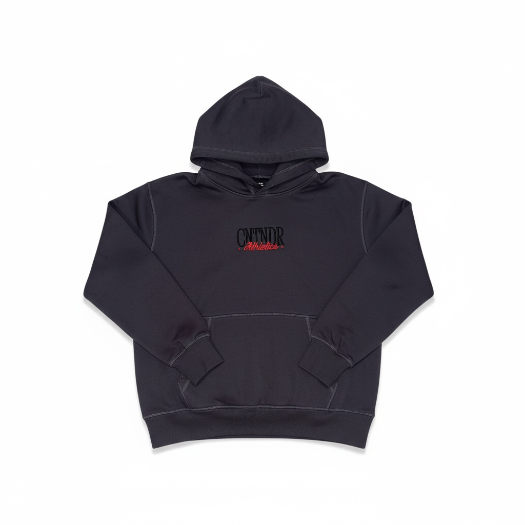 CNTNDR OVERSIZED GREY HOODIE