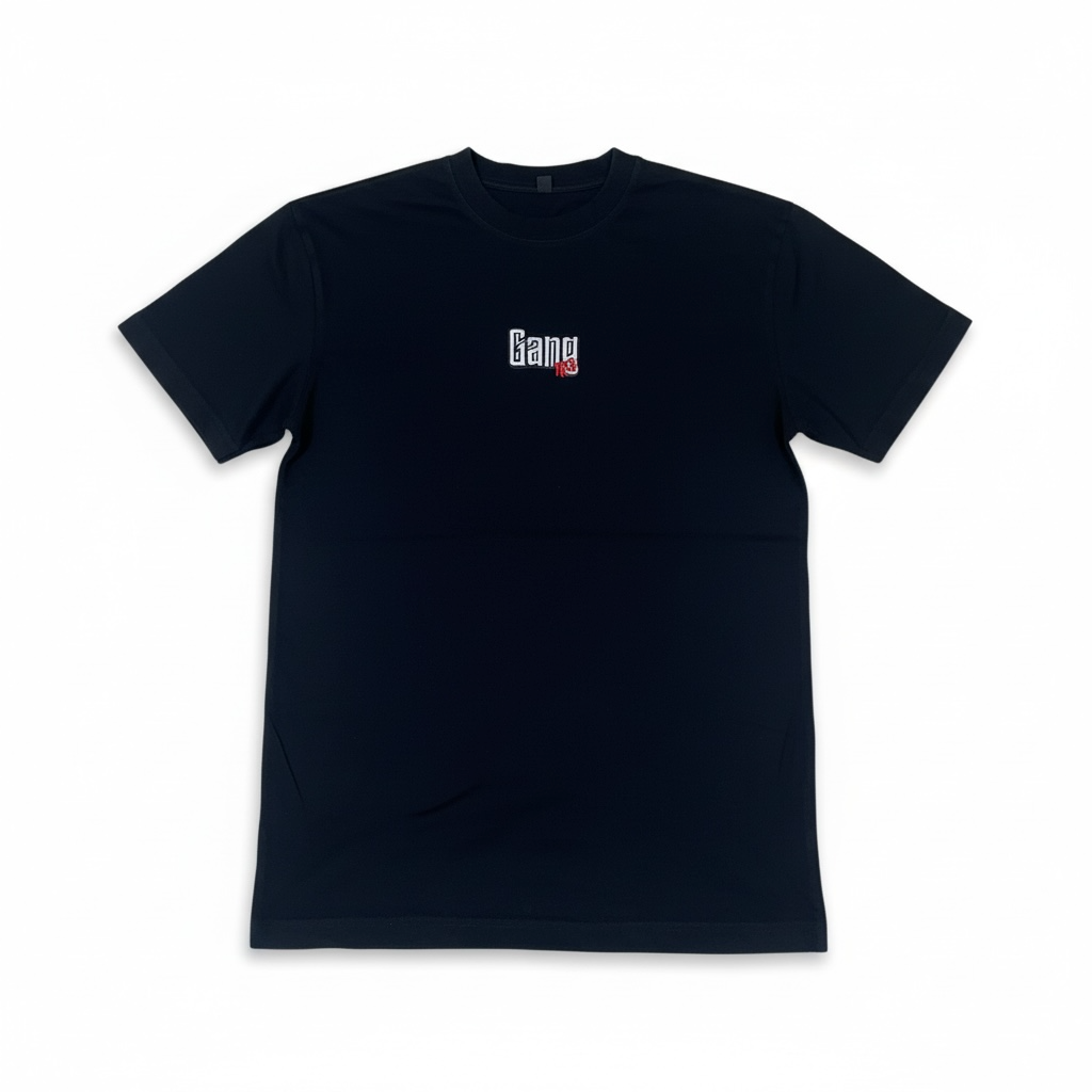 GANG TIES LONGLINE BLACK/RED