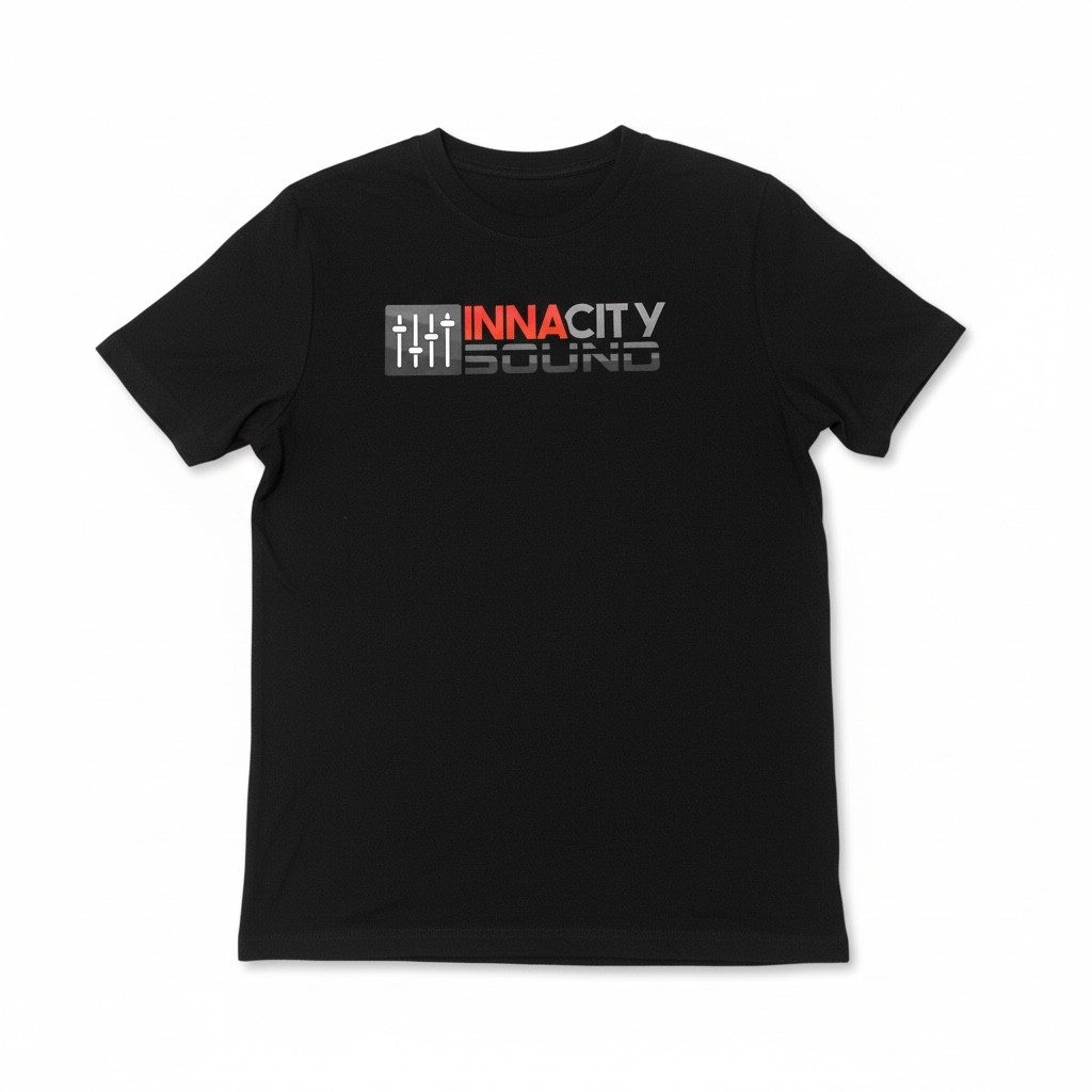INNACITY TSHIRT BLACK